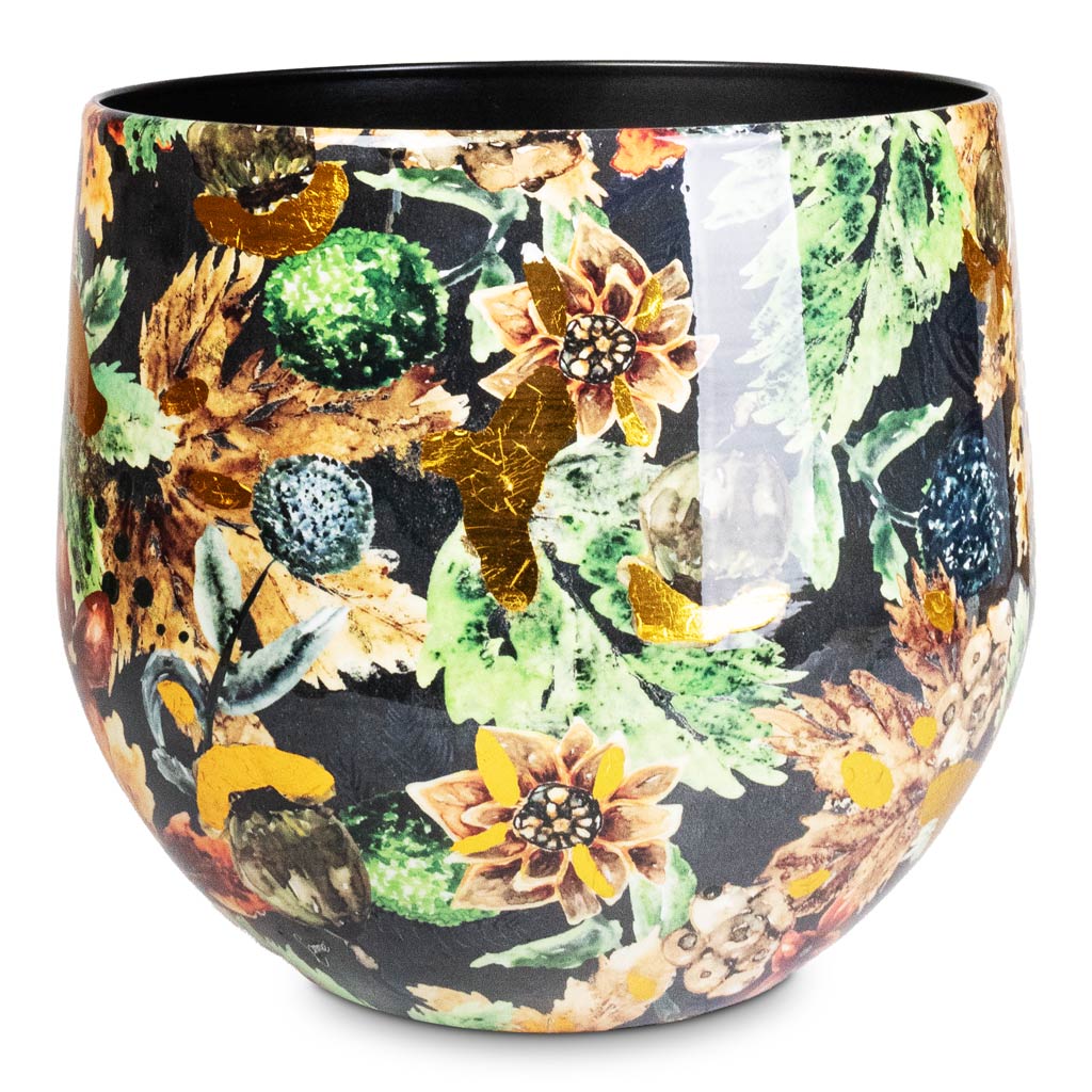 Lammie Pot Berry Blue - 28x25cm