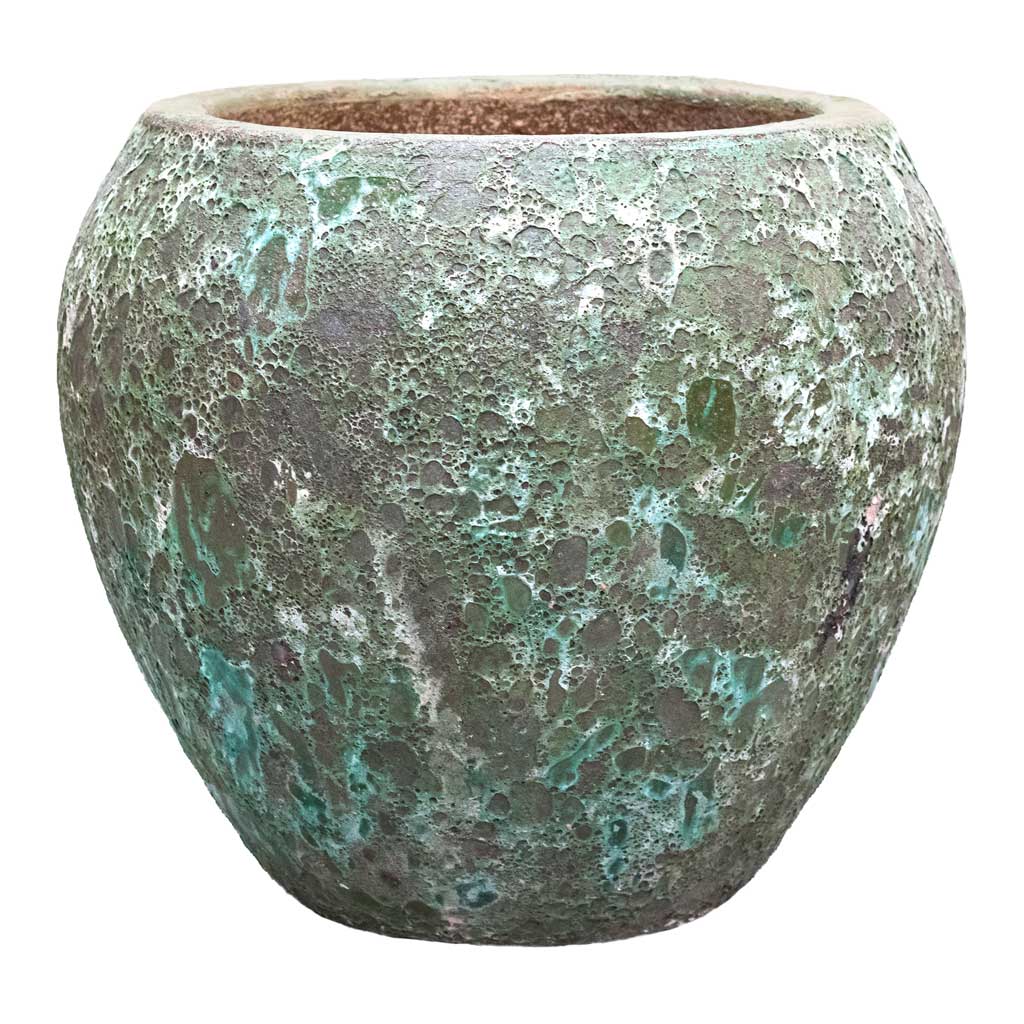 Lava Balloon Relic Planter - Jade - 49 x 43cm