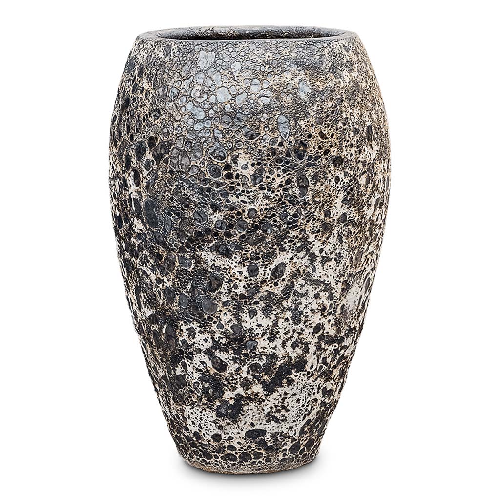 Lava Emporer Relic Planter Black - 45x75cm