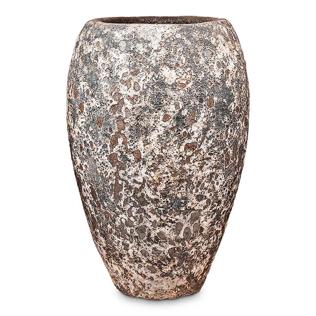 Lava Emporer Relic Planter Rust - 45x75cm