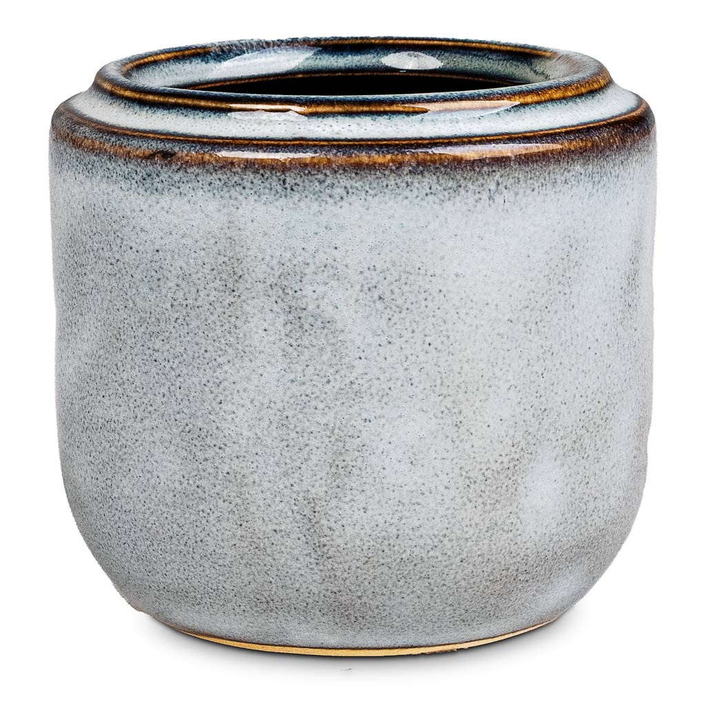 Mabel Plant Pot Ice Blue 8x7cm
