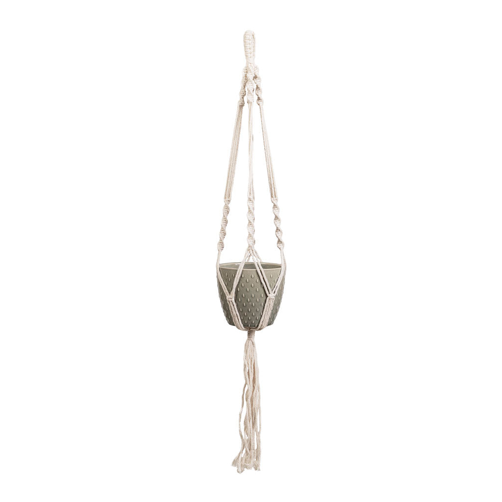 Macrame Hanging Plant Pot