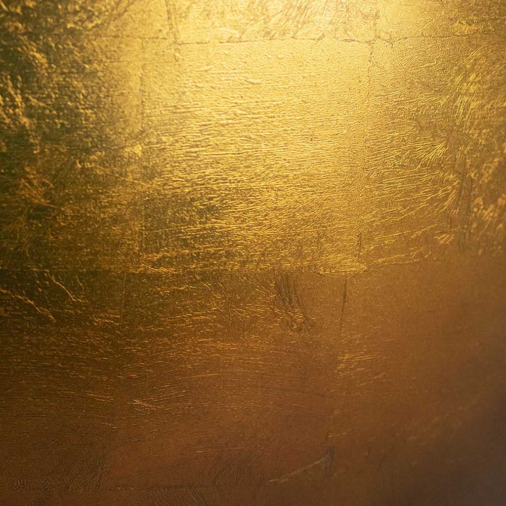 Metallic Partner Planter - Matt Honey 34 x 90cm