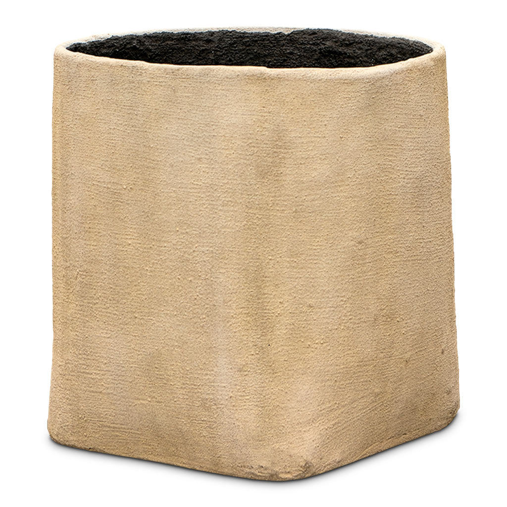 Misa Sabi Cube Planter Wabi Beige 30x30x30cm