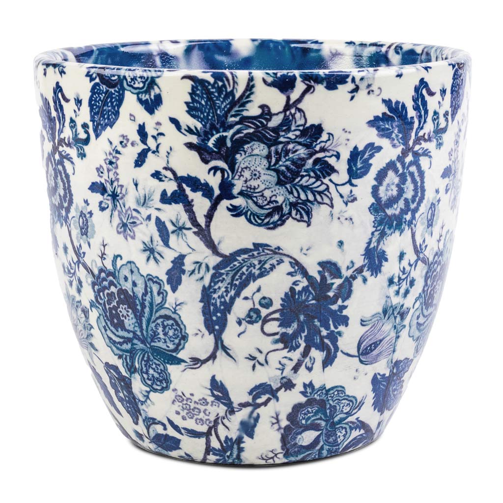 Monza Plant Pot - Vintage Blue - 13 x 12cm