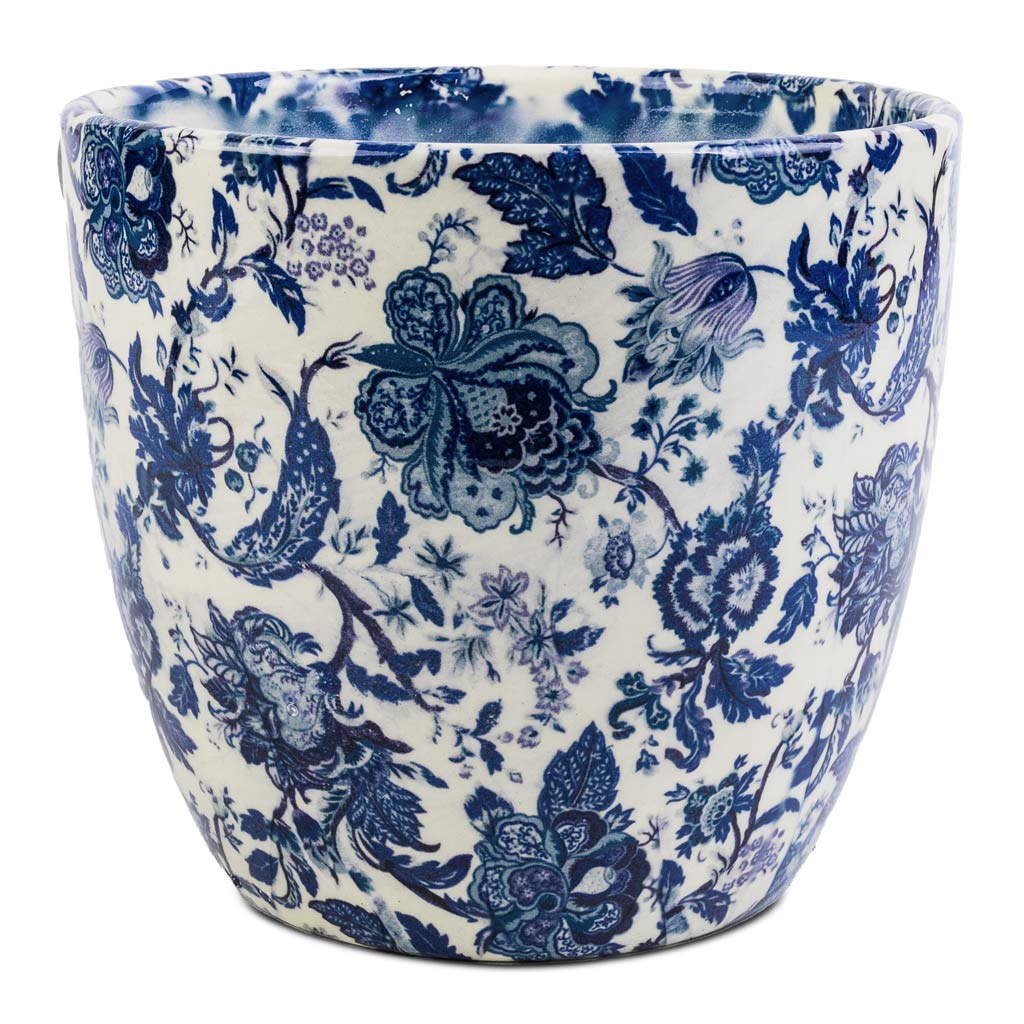 Monza Plant Pot - Vintage Blue - 15 x 14cm