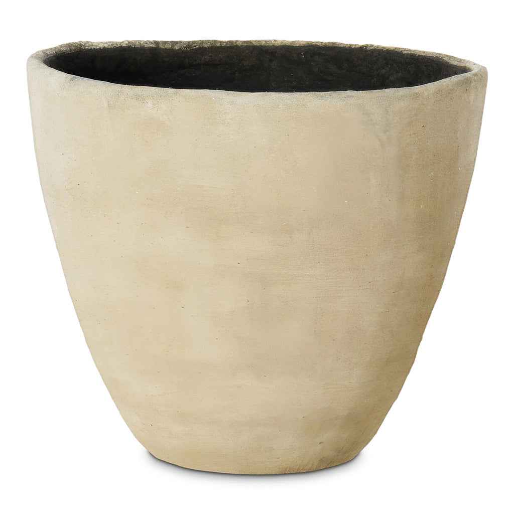 Mori Sabi Egg Planter Wabi Beige 29x25cm