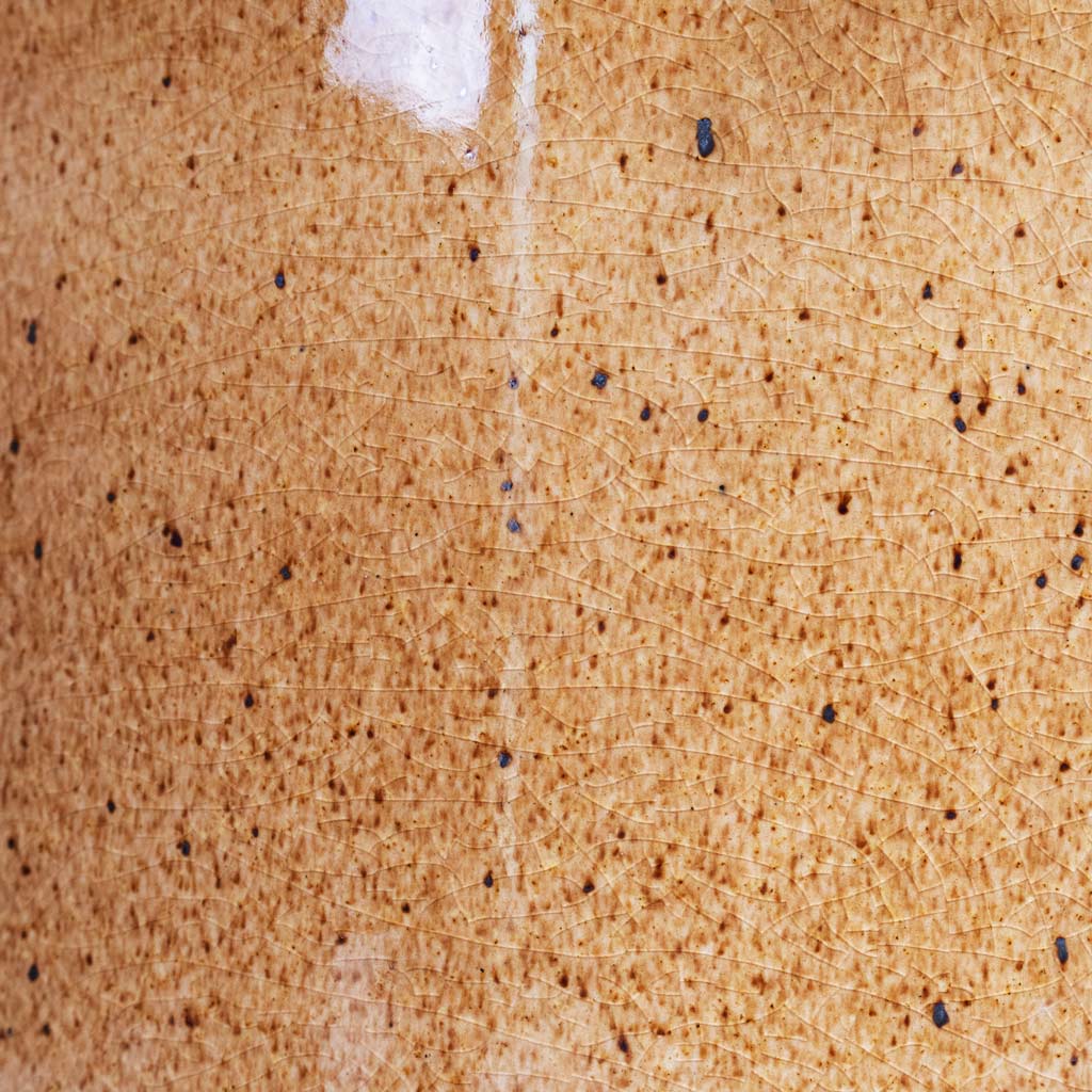 Nine Plant Pot Caramel - 17x15cm