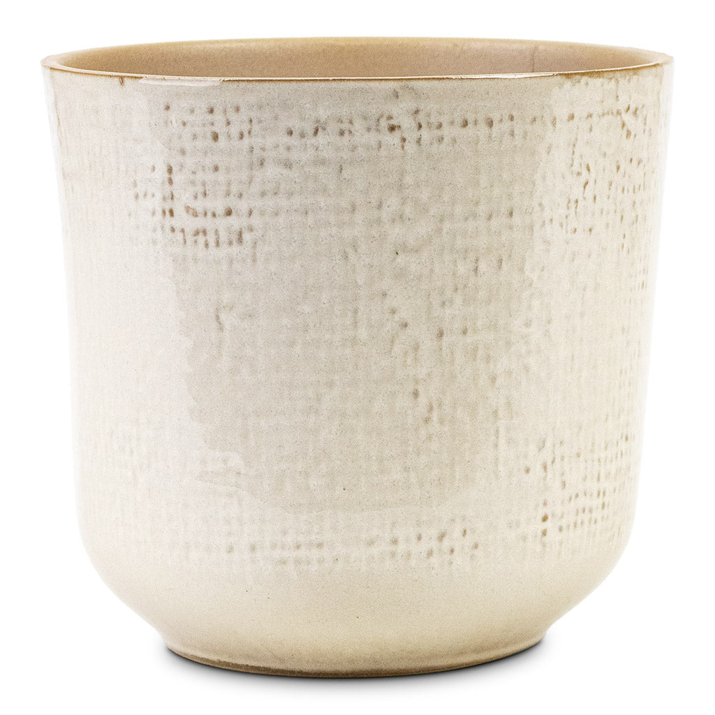 Nouri Pot Ivory 14x13cm