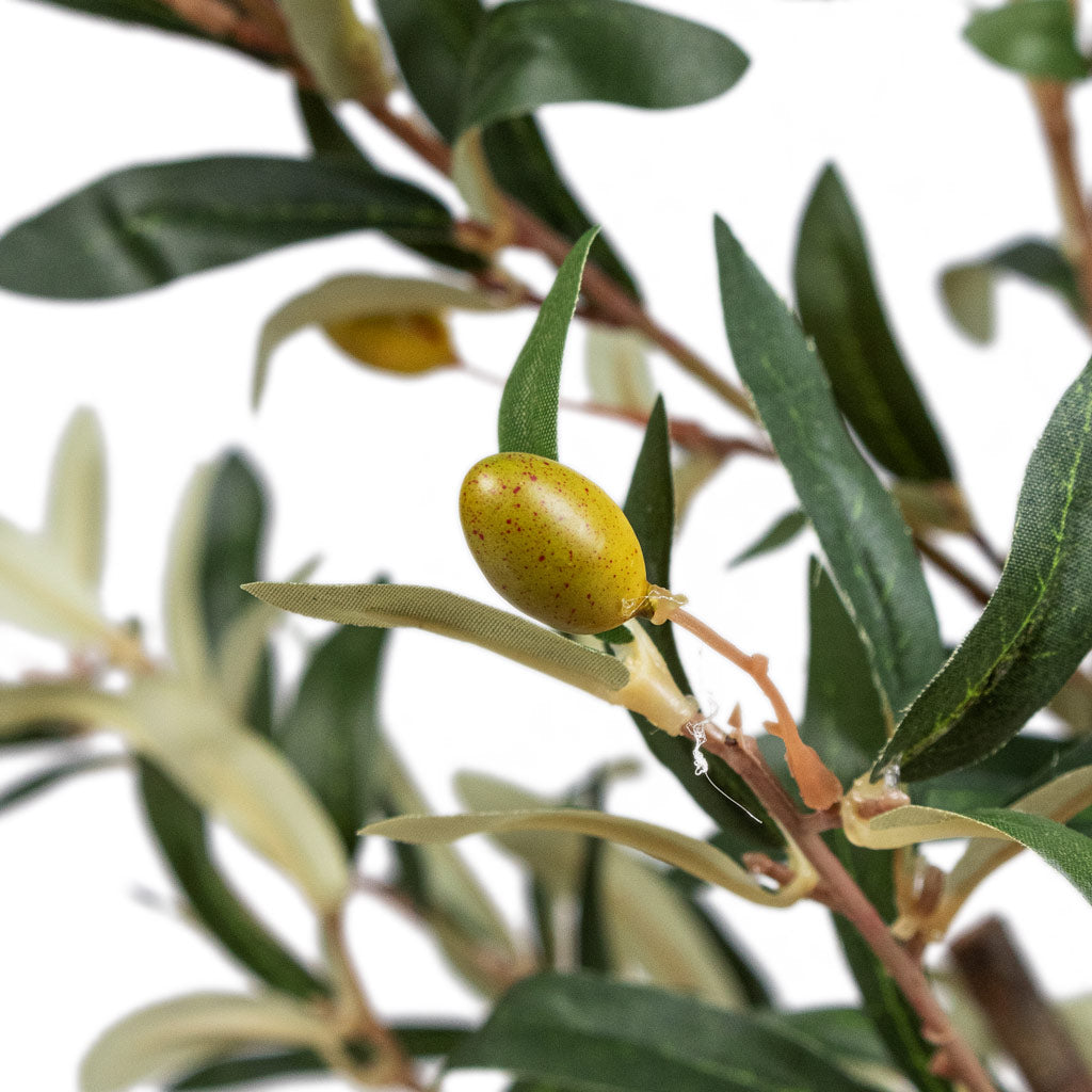 Olive Mini Tree Artificial Close Up Olive