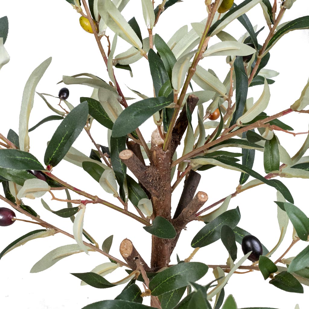 Olive Mini Tree Artificial Close Up 