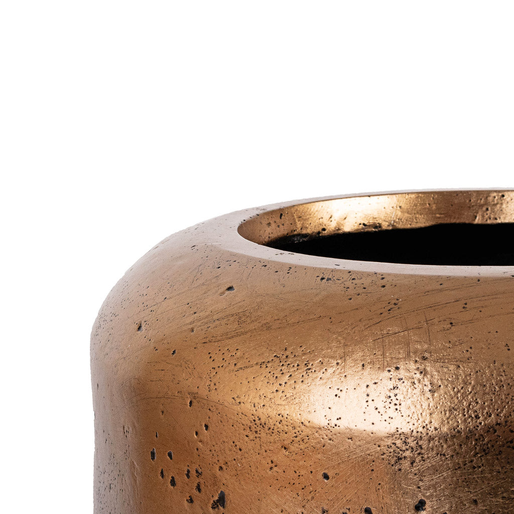 Opus Raw Couple Planter - Gold - Lip