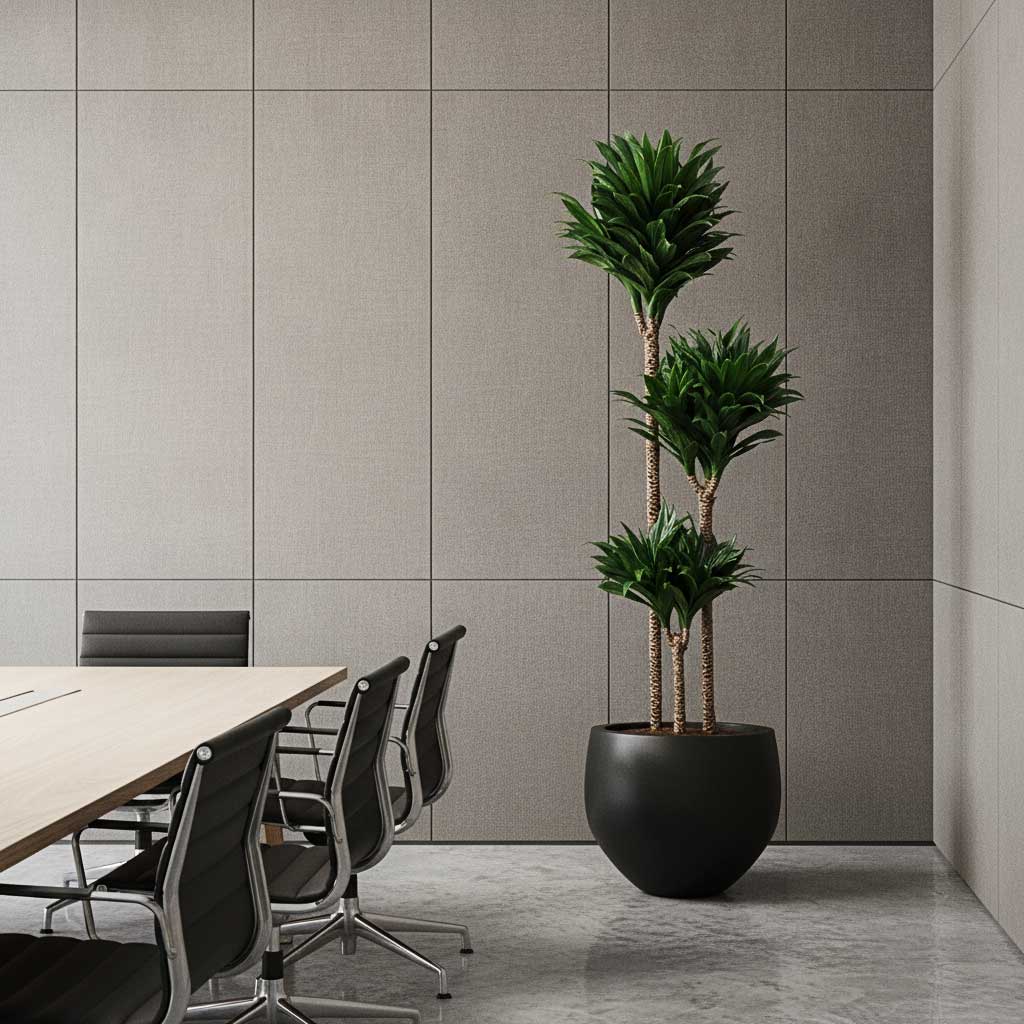 Dracaena Compacta Multi-Stem Hydroculture Indoor Plant 3 Stems