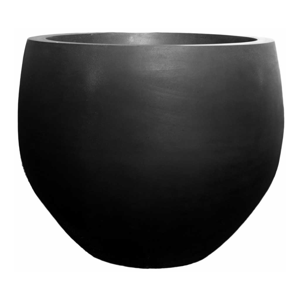 Orb Natural Planter - Black