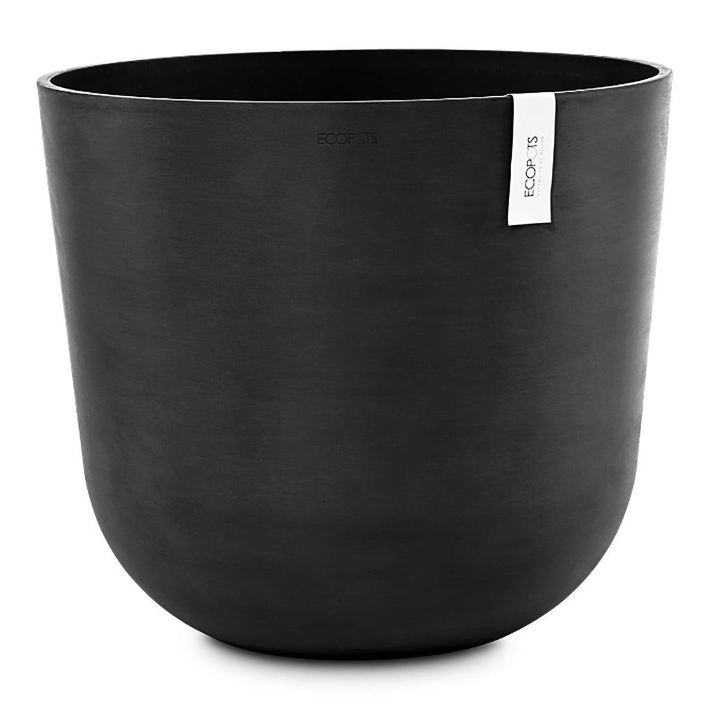 Oslo Cylinder Planter Slate 55x48cm