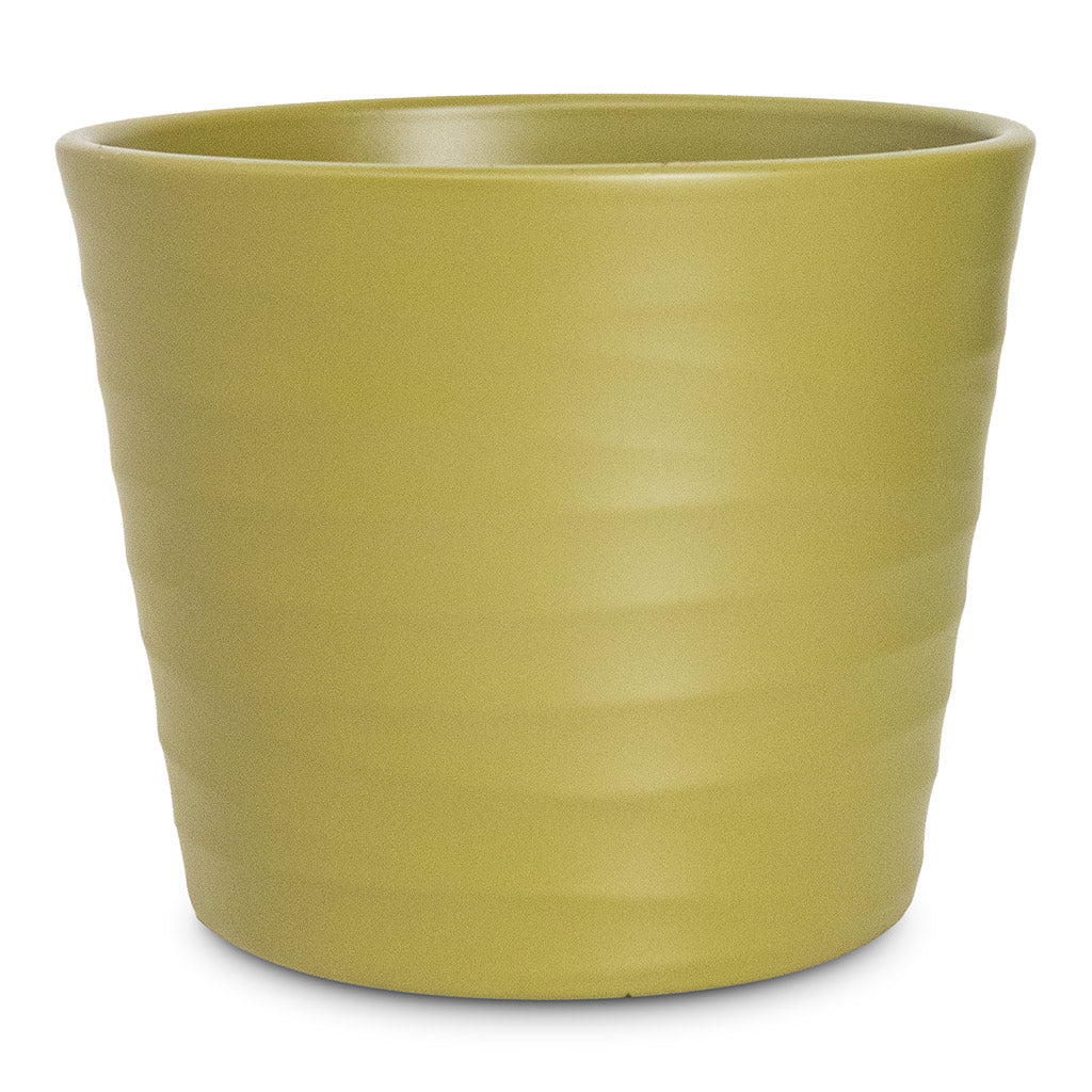 Oslo Pot Olive - 13x10.5cm