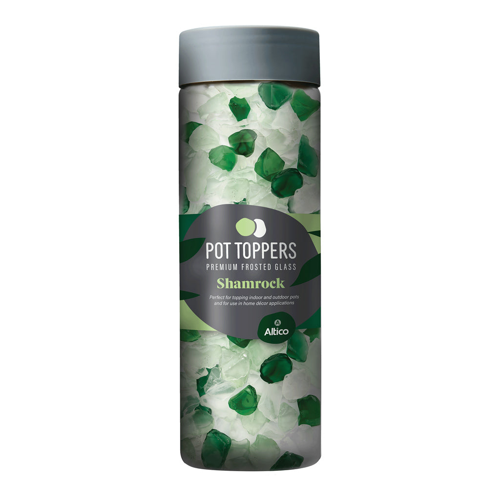 Pebble Pot Topper Jar Shamrock Premium Decorative Stones