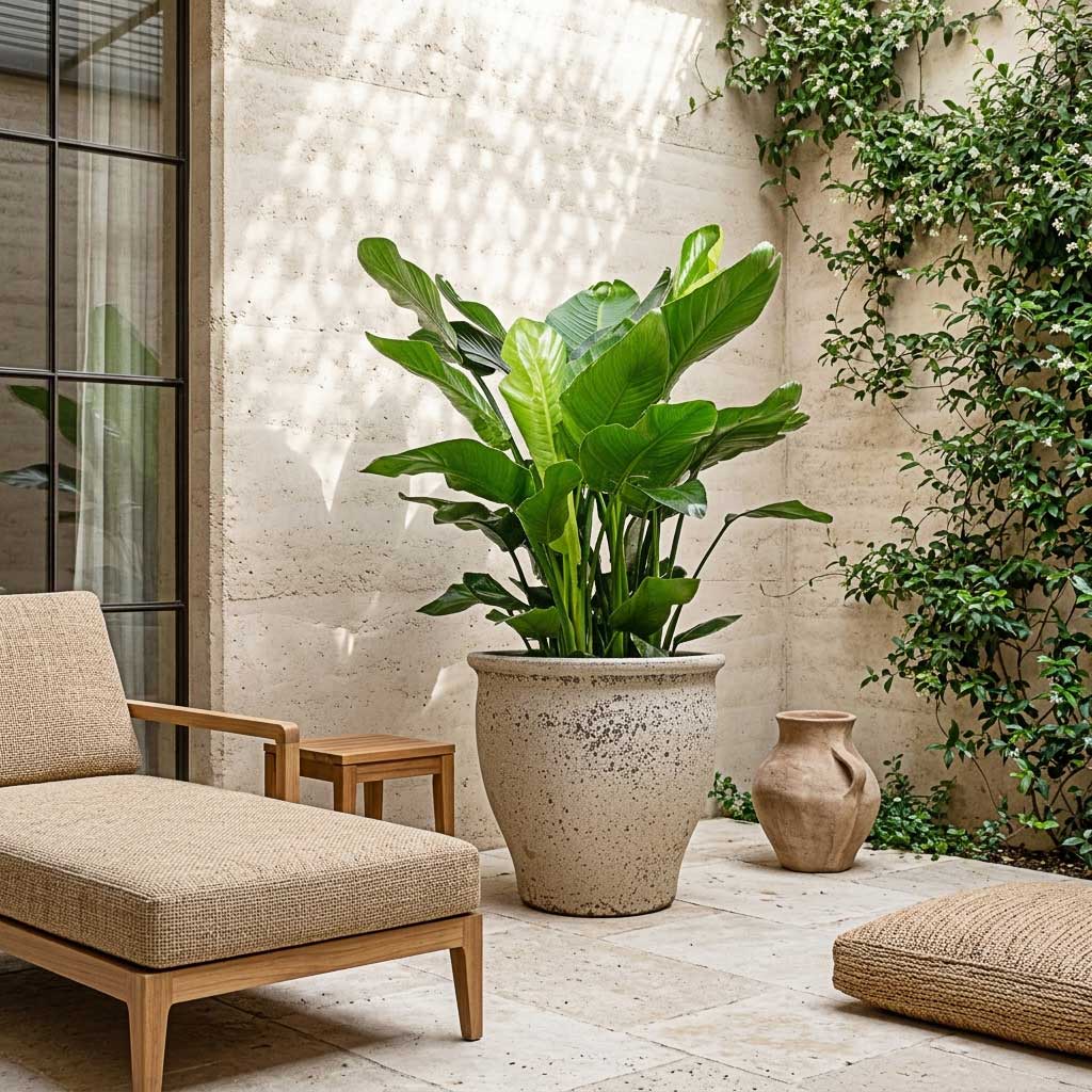 Poseidon Mediterranean Planter - Chalk White