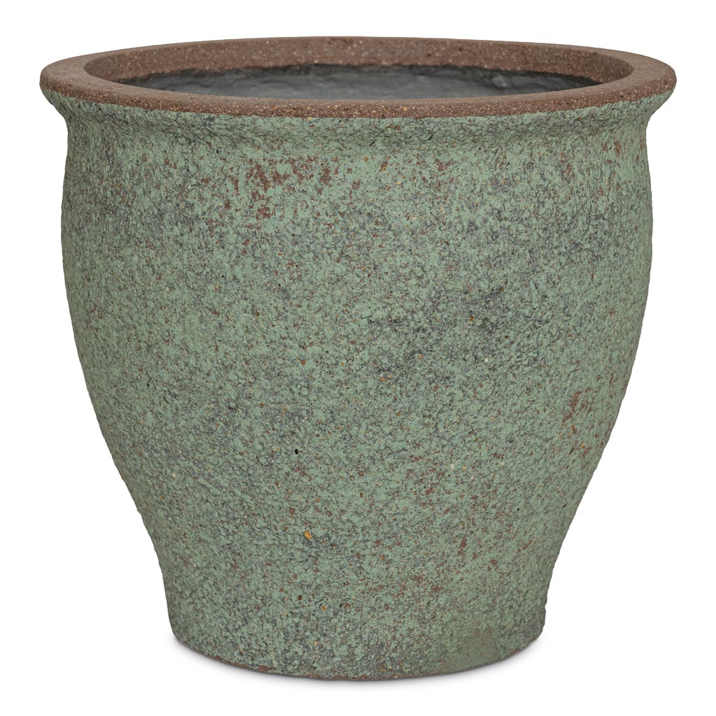 Poseidon Mediterranean Planter Rustic Green 63.5x58cm