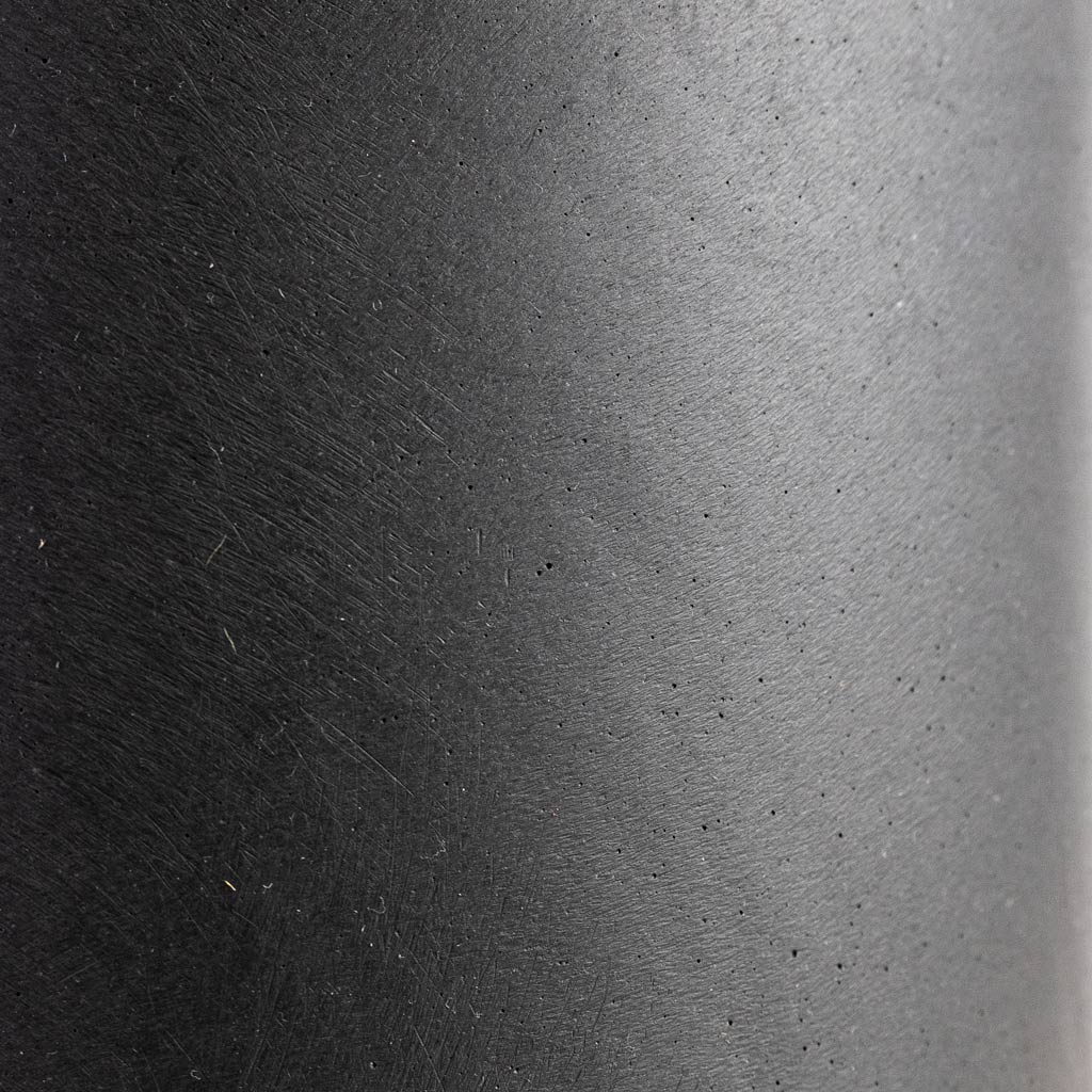 Puk Natural Planter Matt Black Close Up