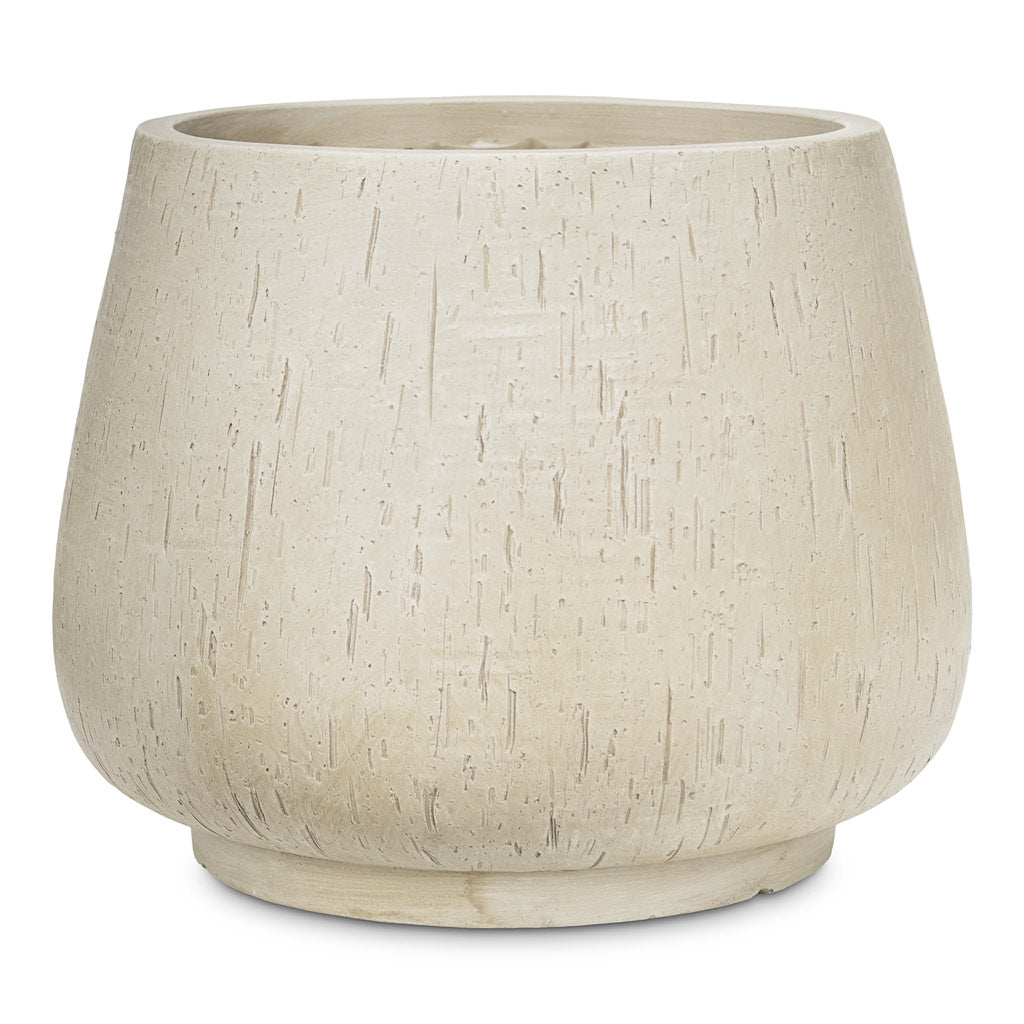 Raindrop Rounded Darcy Planter Stone 37x29cm
