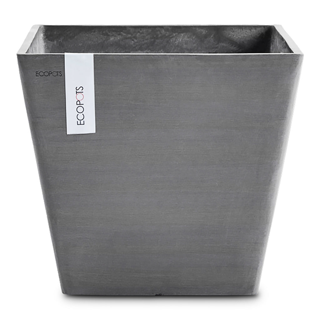 Rotterdam Cube Planter Grey 30x30x26cm