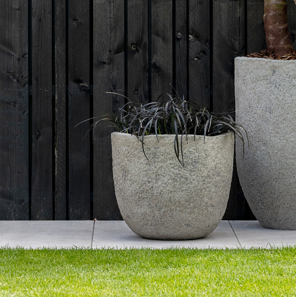Russell Mountain Garden Planter Granite Grey