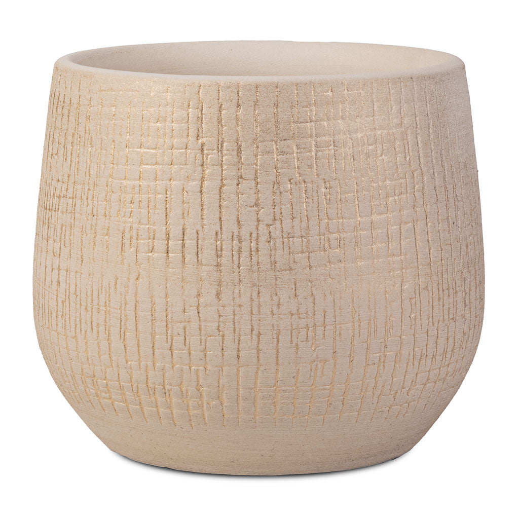 Ryan Plant Pot - Sand Gold - Small