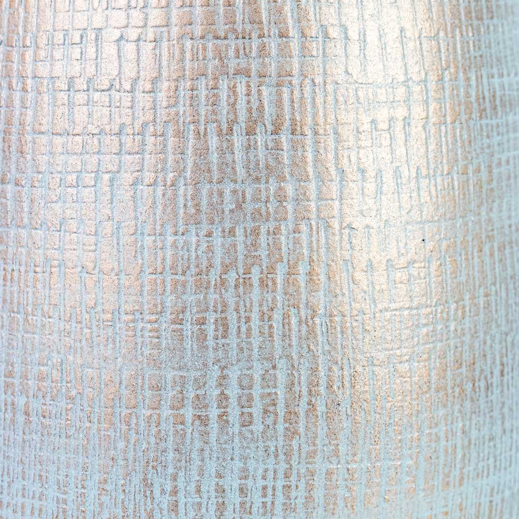 Ryan Plant Vase - Blue Gold - 18 x 30cm