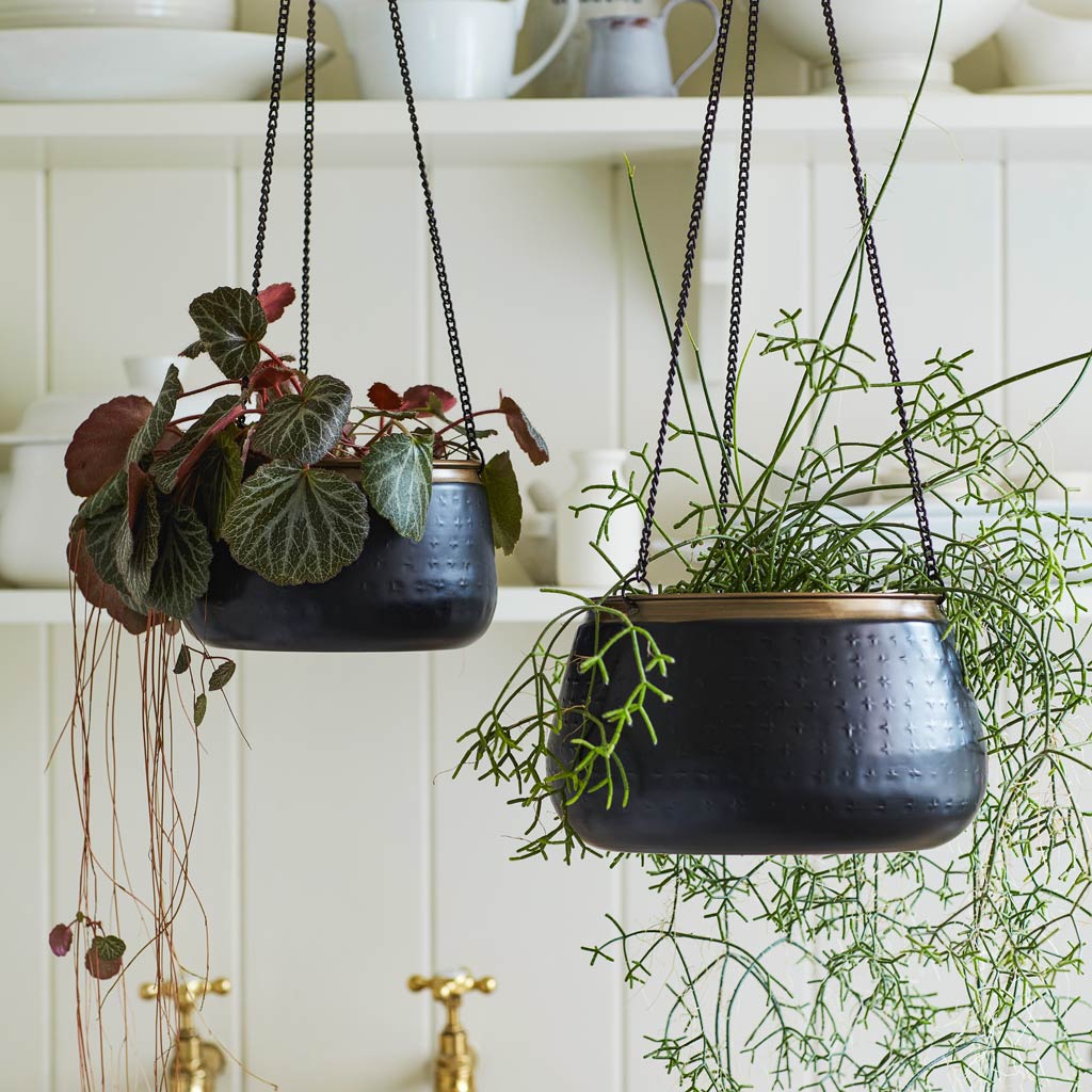 Sahara Pot Hanging Slate