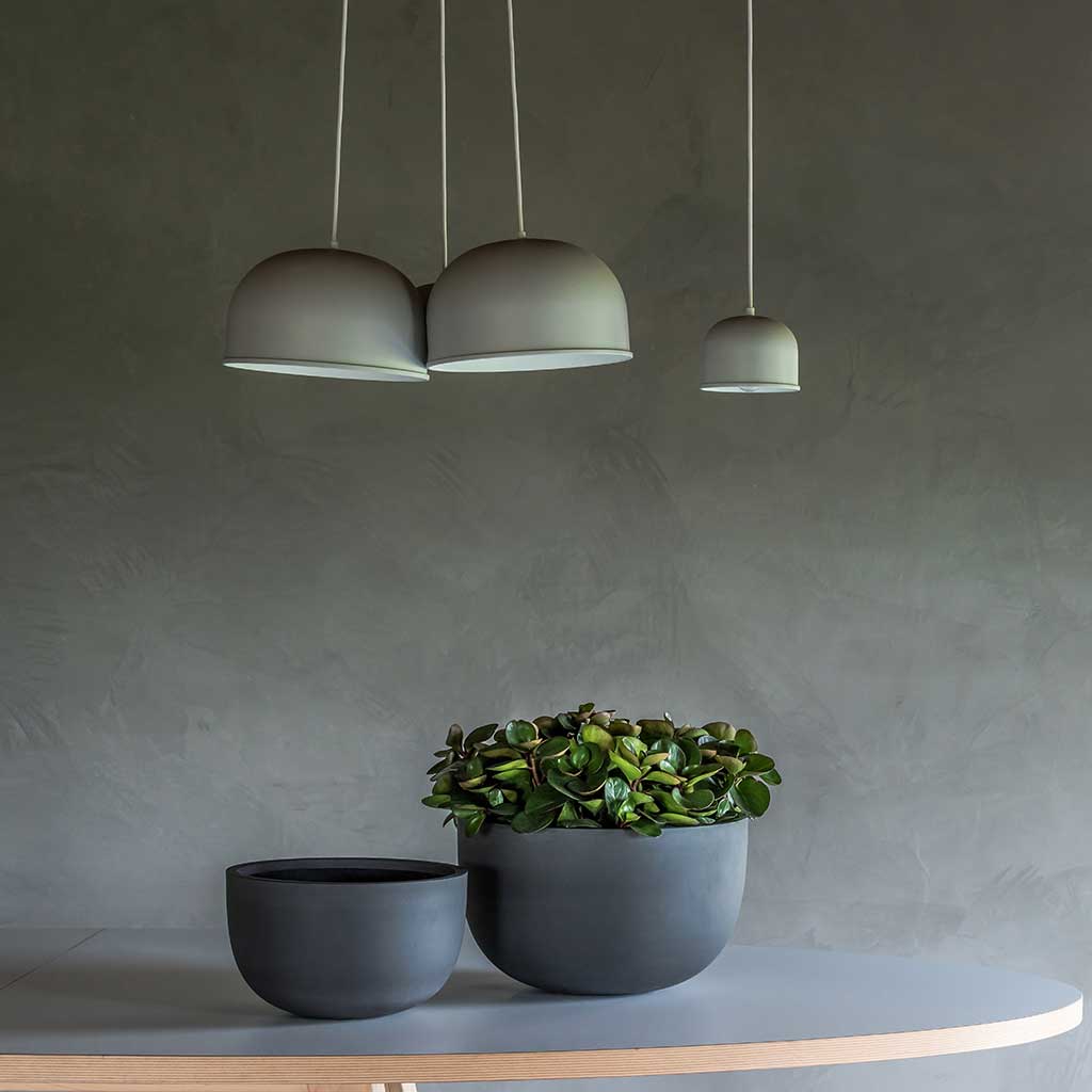 Sunny Refined Planter Volcano Black
