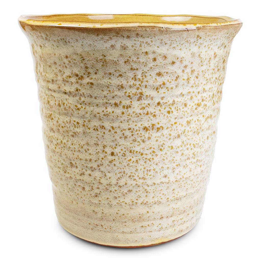 Vallo Pot Sand Cream - 29.5x26.5cm