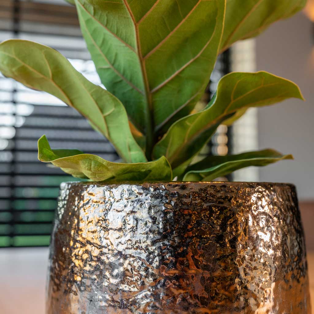 Yvette Plant Pot - Gold