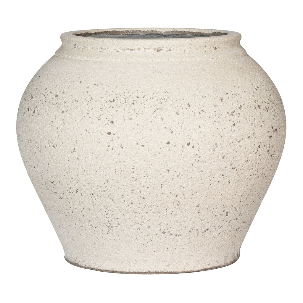 Zeus Mediterranean Planter - Chalk White - Large