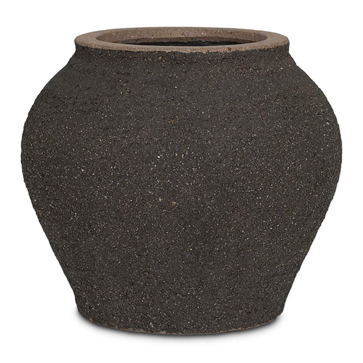 Zeus-Mediterranean-Planter-Umber-Brown-37x32cm