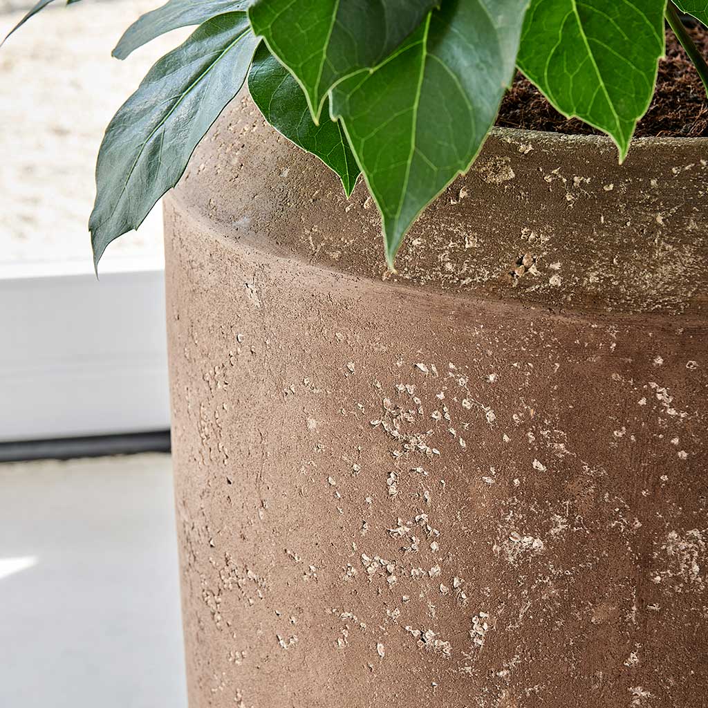 Polystone Cement Stone Planters Textures