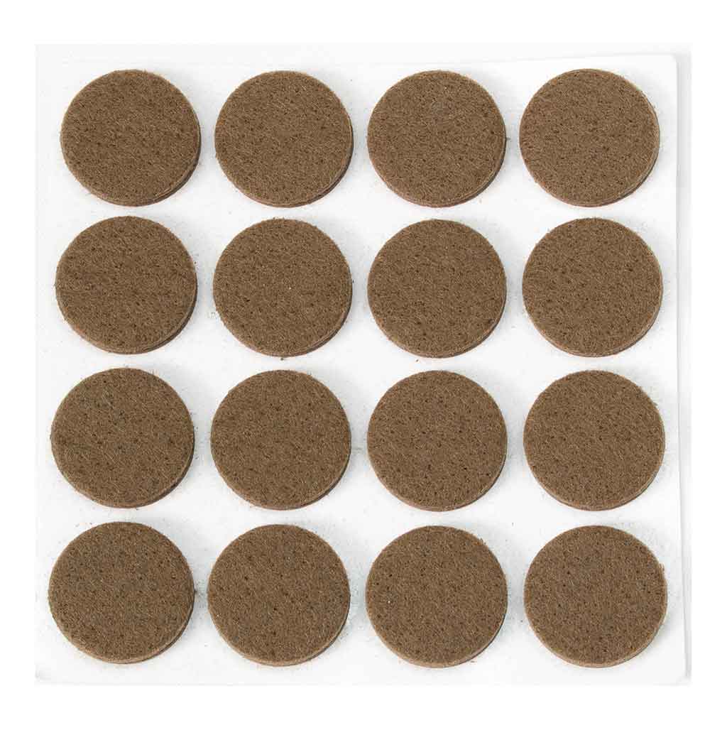 Anti-Scratch Felt Pads - Pack of 16 x 22mm