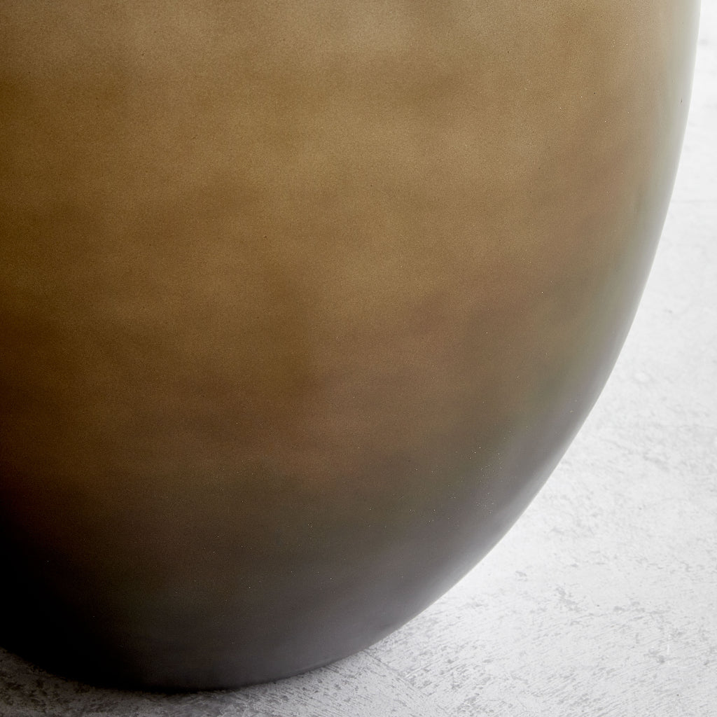 Gradient Balloon Planter - Matt Honey Graduated Base