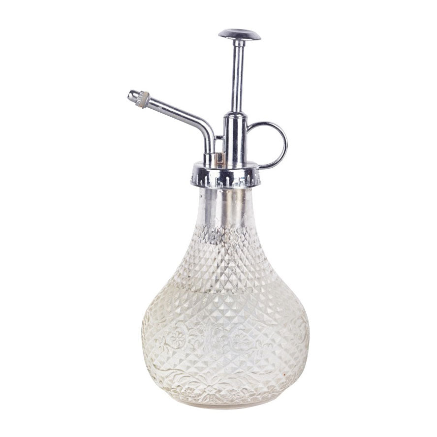 Hobnail Patterned Glass Atomiser For Indoor Plants
