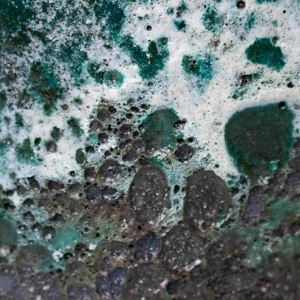 Lava Bowl Relic Planter - Jade Swatch