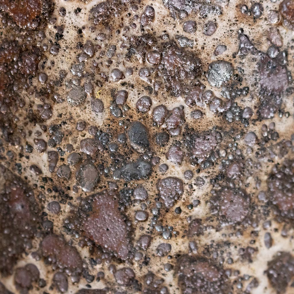 Lava Couple Relic Planter Rust
