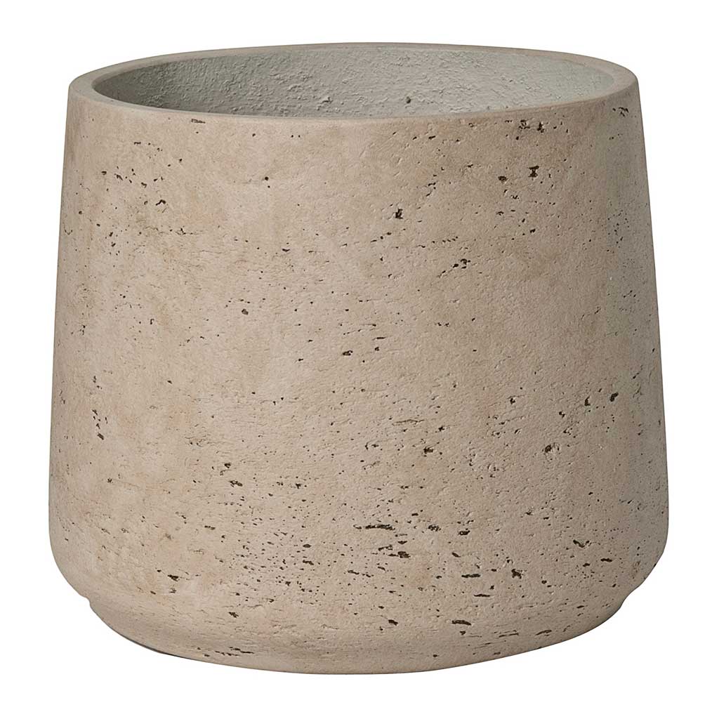 Patt Plant Pot - Grey Washed L