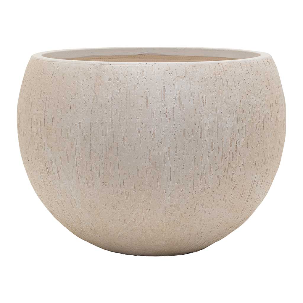 Raindrop Globe Planter - Stone 55cm