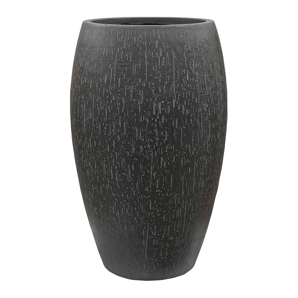 Raindrop Tall Balloon Planter - Anthracite 37cm