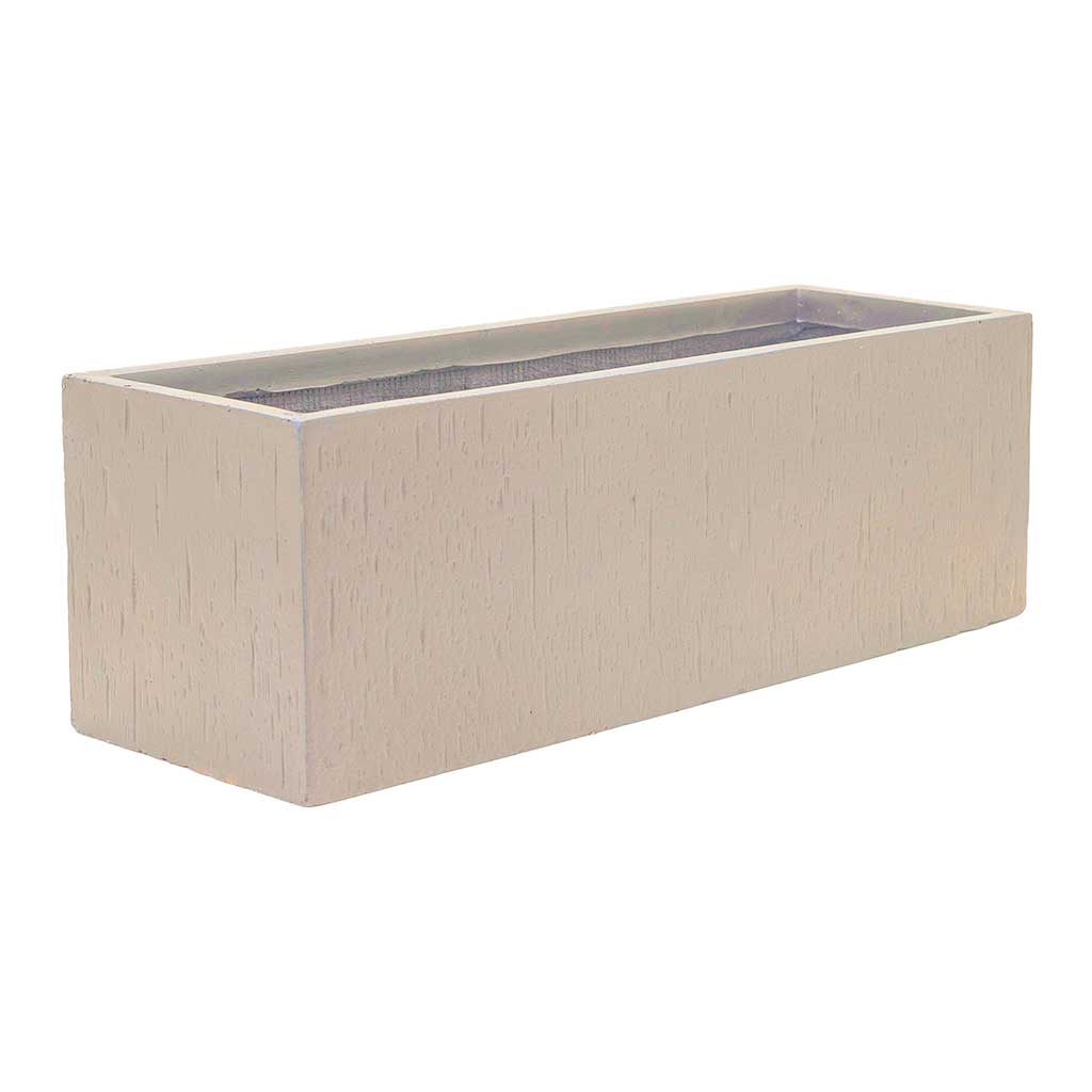 Raindrop Trough Planter - Stone 70cm