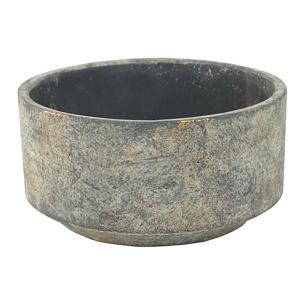 Saar Plant Bowl - Earth Cement