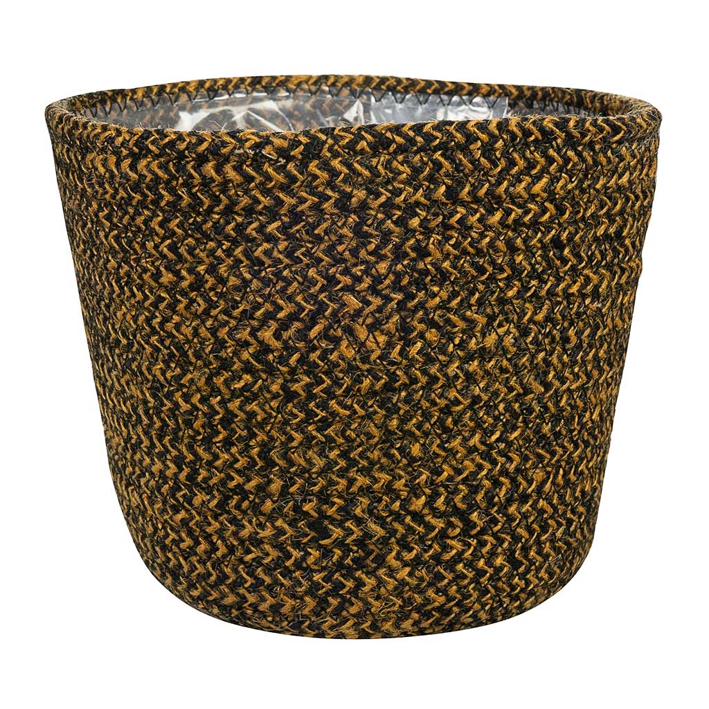 Selin Plant Basket - Camel - Medium