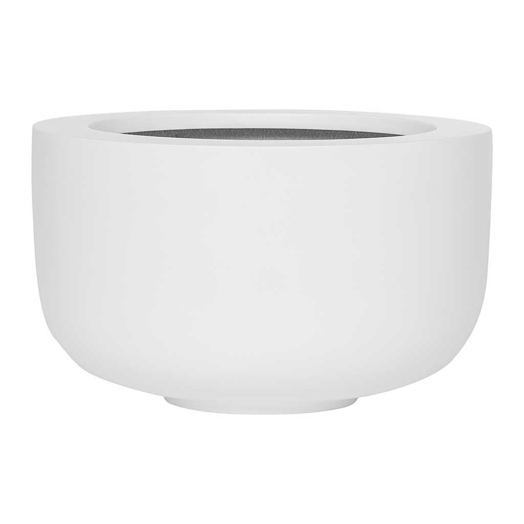 Sunny Plant Bowl - Matt White